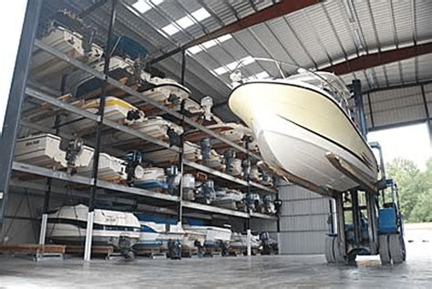 Boat storage facility